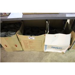 3 BOXES OF RUBBER BASE BOARD