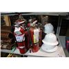 Image 1 : FIRE EXTINGUISHERS AND HARDHATS