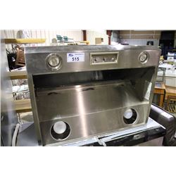 STAINLESS STEEL RANGE HOOD