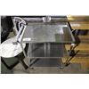 Image 1 : STAINLESS STEEL 3 TIER MOBILE CART