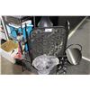 Image 1 : ASSORTED FIREPLACE SCREENS AND SUPPLIES