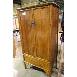 ORIENTAL WOOD ARMOIRE