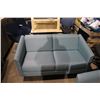 Image 2 : BLUE RECEPTION COUCH, LOVESEAT, COFFEE AND END TABLE