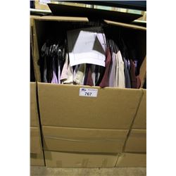 WARDROBE BOX OF ASSORTED CLOTHING