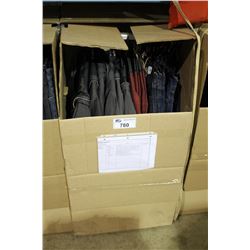 WARDROBE BOX OF ASSORTED CLOTHING