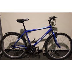 BLUE SUPERCYCLE SC1800 18 SPEED MOUNTAIN BIKE