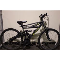 GREY COLUMBIA BIGHORN 21 SPEED FULL SUSPENSION MOUNTAIN BIKE