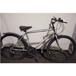 GREY SANTA CRUZ HURRICANE 18 SPEED MOUNTAIN BIKE