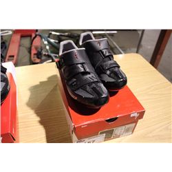 BLACK/RED SPECIALIZED ELITE RD SIZE 45.5 CYCLING SHOES