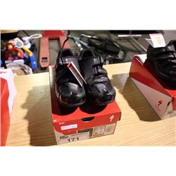 BLACK/RED SPECIALIZED SPORT RBX RD SIZE 38 CYCLING SHOES