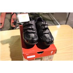 BLACK/RED SPECIALIZED SPORT RBX RD SIZE 38 CYCLING SHOES