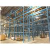 Image 2 : BLUE NORACK 20' TALL X 42'' DEEP RUN OF STRUCTURAL WAREHOUSE RACKING,