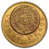 1918 Mexico Gold 20 Pesos BU, Almost 100 Years Old