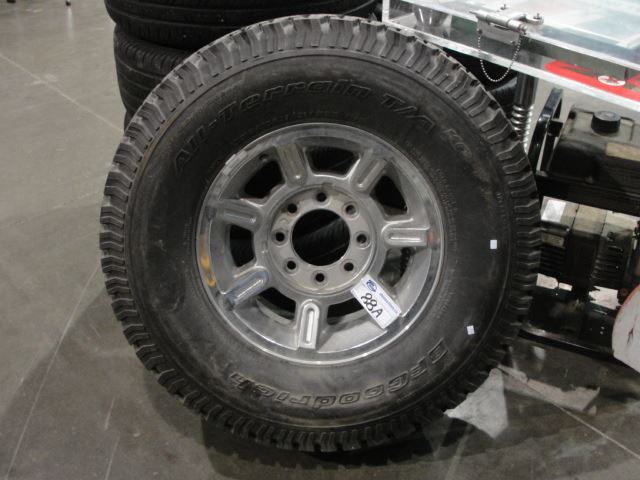 BF GOODRICH ALL TERRAIN TA SIZE LT315/70R17 TRUCK TIRE WITH GM RIM