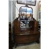 Image 1 : VICTORIAN MAHOGANY LADIES VANITY DRESSER