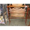 Image 1 : VICTORIAN MAHOGANY WOODEN TOWEL STAND