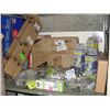 Image 1 : SHELF LOT OF ASSORTED LAUNDRY ROOM MACHINE LINES, REFRIGERATION ICE AND WATER FILTERS, ETC