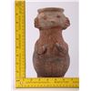 Image 2 : Pre-Columbian figural Effigy vessel.  Clay pottery with