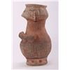Image 5 : Pre-Columbian figural Effigy vessel.  Clay pottery with