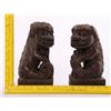 Image 2 : Antique pair of Japanese Foo Dogs, Foo Lion sculpture