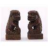 Image 3 : Antique pair of Japanese Foo Dogs, Foo Lion sculpture