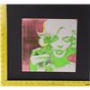 Image 2 : Marilyn Monroe Lithograph.  SIZE: see attached ruler