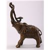 Image 3 : Indian sculpture of bronze Elephant.   SIZE: see