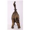 Image 4 : Indian sculpture of bronze Elephant.   SIZE: see