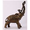 Image 5 : Indian sculpture of bronze Elephant.   SIZE: see