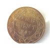 Image 1 : 1 cent 1907H ICCS EF-40; Cleaned.