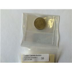 5 cents 1938 in ICCS MS-63.