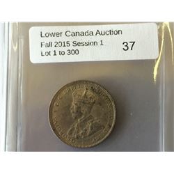 Australia 1918M One Shilling in AU-50, catalogue at 425.00 dollars in McDonald catalogue.