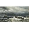 Image 1 : LE CANOT DES PILOTES. GROS TEMPS DEVANT NIEUPORT...