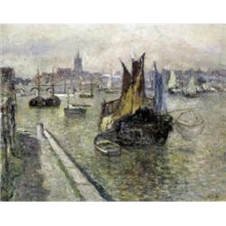 VUE À BORDEAUX (JULI 1928)...