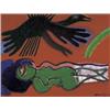 Image 1 : LIGGEND NAAKT MET VOGEL (1976)...