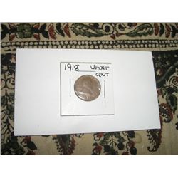 1918 LINCOLN WHEAT PENNY *NICE EARLY WHEAT CENT*!! PENNY CAME OUT OF SAFE!!