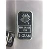 Image 1 : 4 x .999 Silver "Canadian Maple Leaf" bars