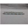 Image 1 : 6+ CT Blue Topaz Infinity design bracelet
