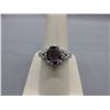 Image 1 : 2.4 CT Oval Amethyst dinner ring
