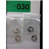 Image 2 : 4 x .999 Silver "Eagle & Liberty" motif Art Rounds