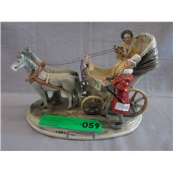Glazed porcelain figurine - West Germany