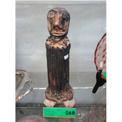 "5 Bridges" glazed pottery statue - Tuscon Arizona