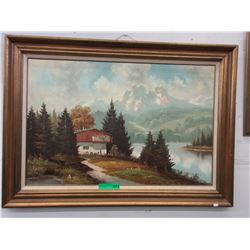 Original oil on canvas painting