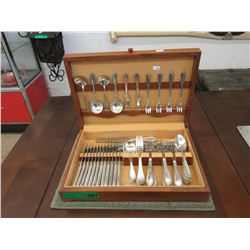 54 Piece of Reed & Barton "Mirrorstele" Flatware