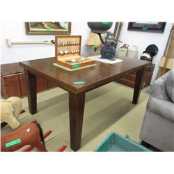 NEW - Dining table with pop up leaf