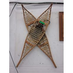 Pair of used snowshoes