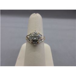 10KT Yellow Gold Diamond Ring