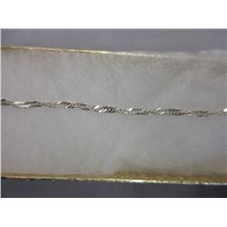 .925 Silver Ladies Twist Bracelet
