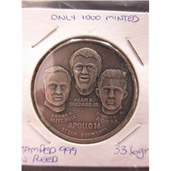 33.6 Gram Apollo 14 Commemorative Round