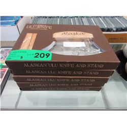 5 New Ulu knives